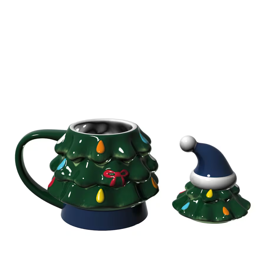 DALLAS COWBOYS HOLIDAY 14 OZ CHRISTMAS TREE CUP GIFT SET