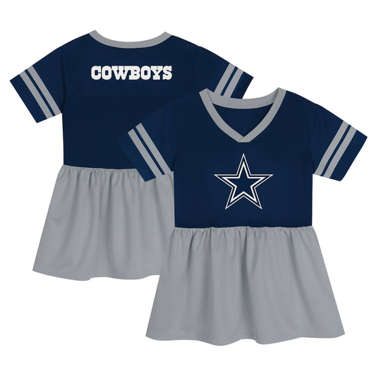 DALLAS COWBOYS INFANT STADIUM LIGHTS FASHION DRESS