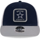 DALLAS COWBOYS LOW-PROFILE SQUARED TRUCKER 9FIFTY SNAPBACK HAT