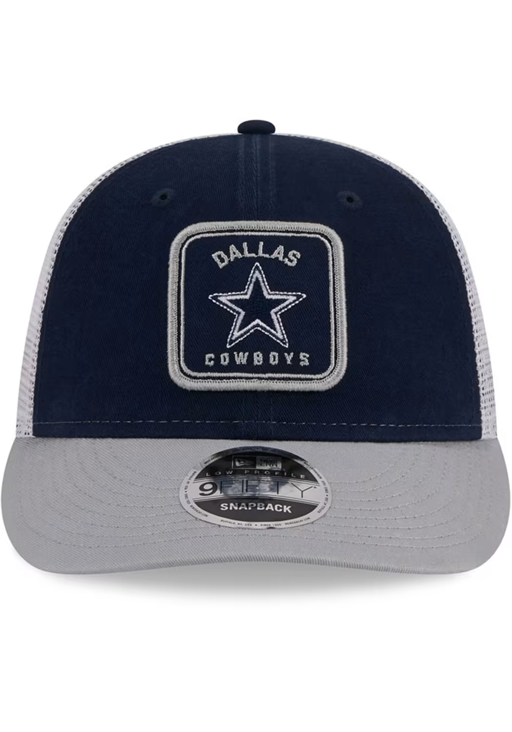 DALLAS COWBOYS LOW-PROFILE SQUARED TRUCKER 9FIFTY SNAPBACK HAT