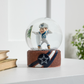 DALLAS COWBOYS MASCOT WATER GLOBE