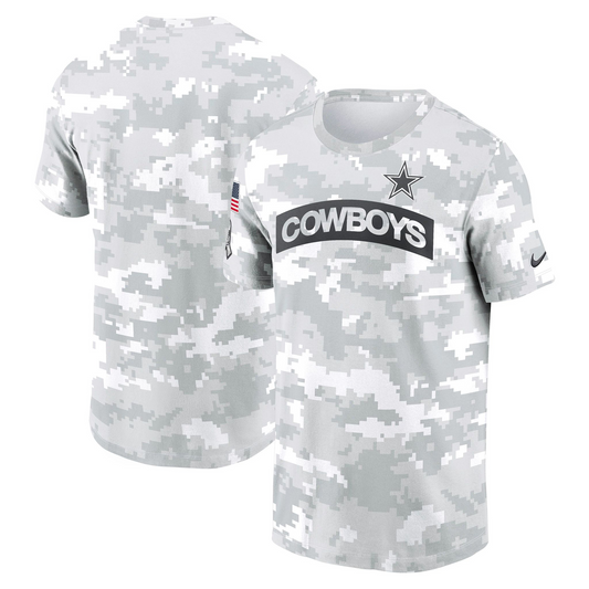 DALLAS COWBOYS MEN'S 2024 NFL SALUTE TO SERVICE T-SHIRT