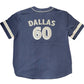 DALLAS COWBOYS MEN'S LINE OF SCRIMMAGE BASEBALL JERSEY