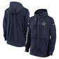 DALLAS COWBOYS MEN'S NIKE CLUB FULL-ZIP HOODED SWEATSHIRT