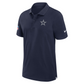 DALLAS COWBOYS MEN'S SIDELINE NIKE WOVEN POLO