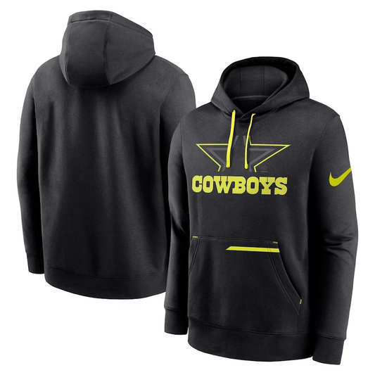 Dallas Cowboys Mitchell & Ness All Over 2.0 Pullover Sweatshirt