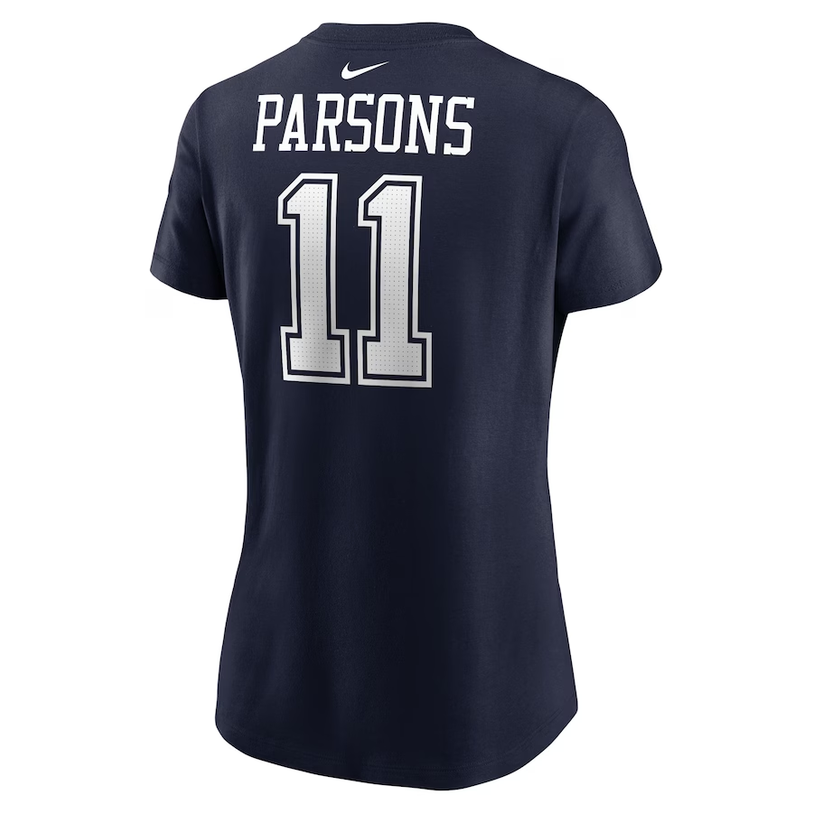 DALLAS COWBOYS MICAH PARSONS WOMEN'S NAME & NUMBER T-SHIRT