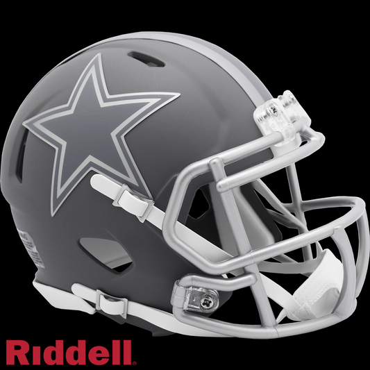 DALLAS COWBOYS RIDDELL MINI SPEED HELMET - SLATE