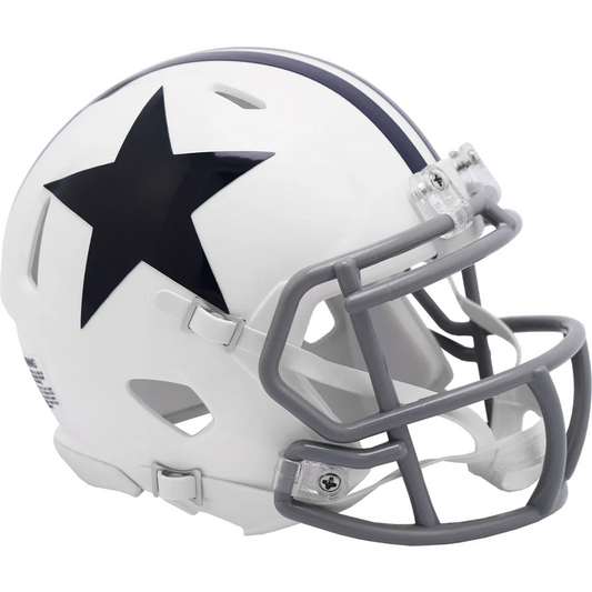 DALLAS COWBOYS RIDDELL REPLICA MINI SPEED HELMET -1960-63 THROWBACK