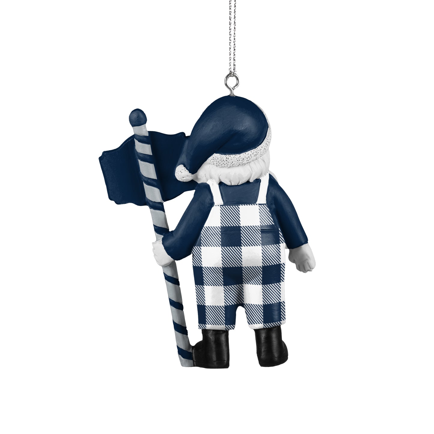 DALLAS COWBOYS SANTA OVERALLS ORNAMENT