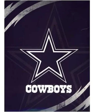 DALLAS COWBOYS TEAM KING SIZE 86" X 96" BLANKET