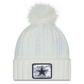 DALLAS COWBOYS WOMEN'S 2024 NFL SALUTE TO SERVICE CUFFED KNIT WITH POM