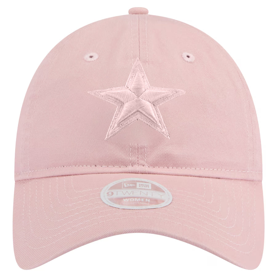 DALLAS COWBOYS WOMEN'S EVERGREEN 9TWENTY ADJUSTABLE HAT - PINK/PINK