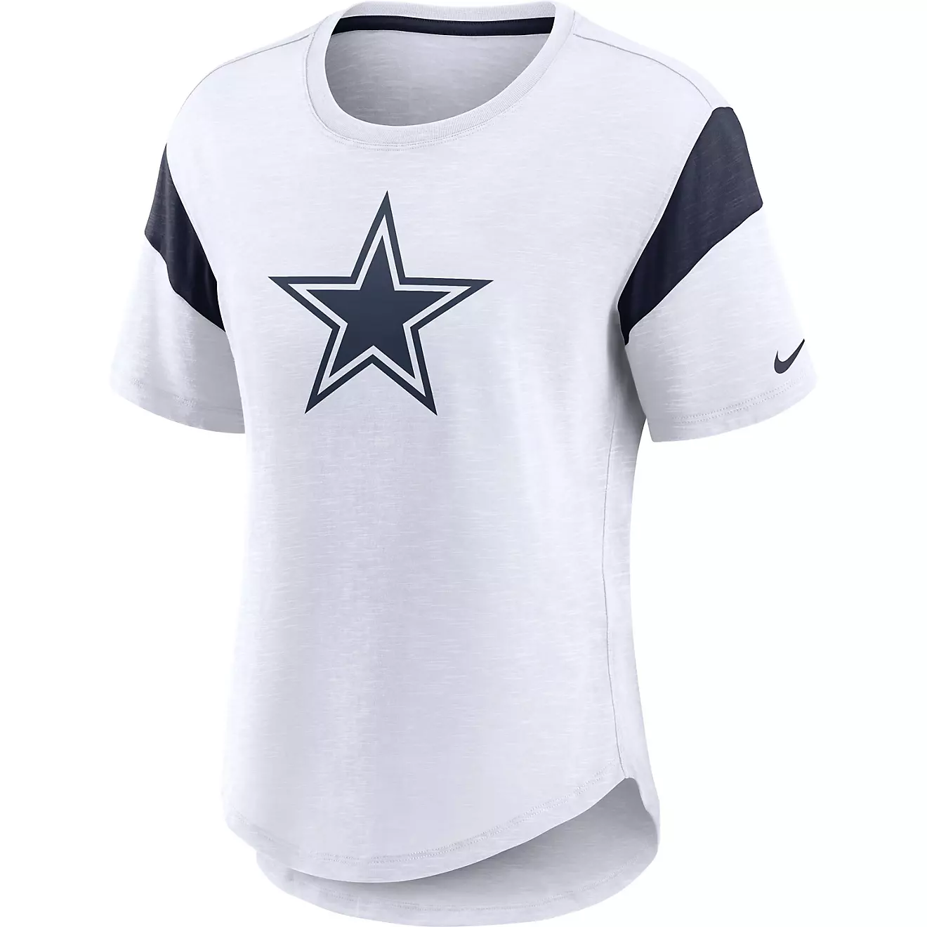 Women's Nike White Dallas Cowboys Fashion Slub Top