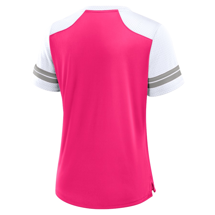 DALLAS COWBOYS WOMEN'S PLAY SCRIPT FASHION JERSEY - PINK/WHITE