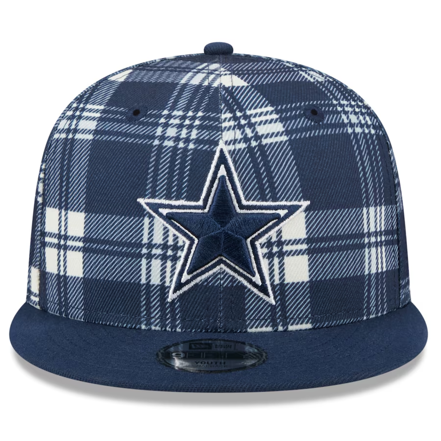 DALLAS COWBOYS YOUTH 2024 NFL SIDELINE STATEMENT 9FIFTY SNAPBACK HAT - NAVY