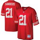 DEION SANDERS SAN FRANCISCO 49ERS MEN'S MITCHELL & NESS PREMIER JERSEY