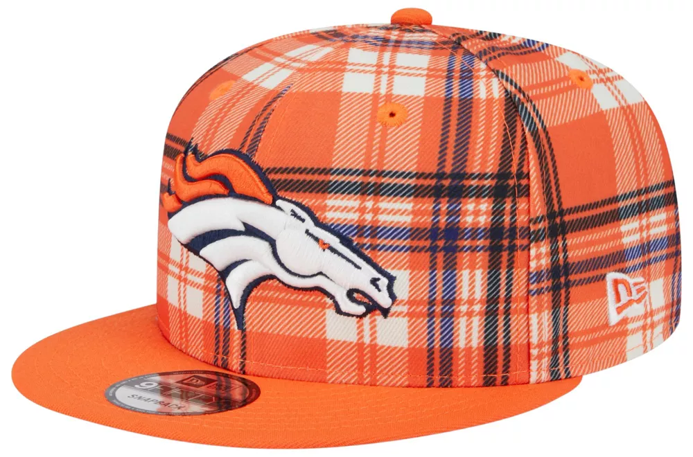 DENVER BRONCOS 2024 NFL SIDELINE STATEMENT 9FIFTY SNAPBACK HAT - ORANGE