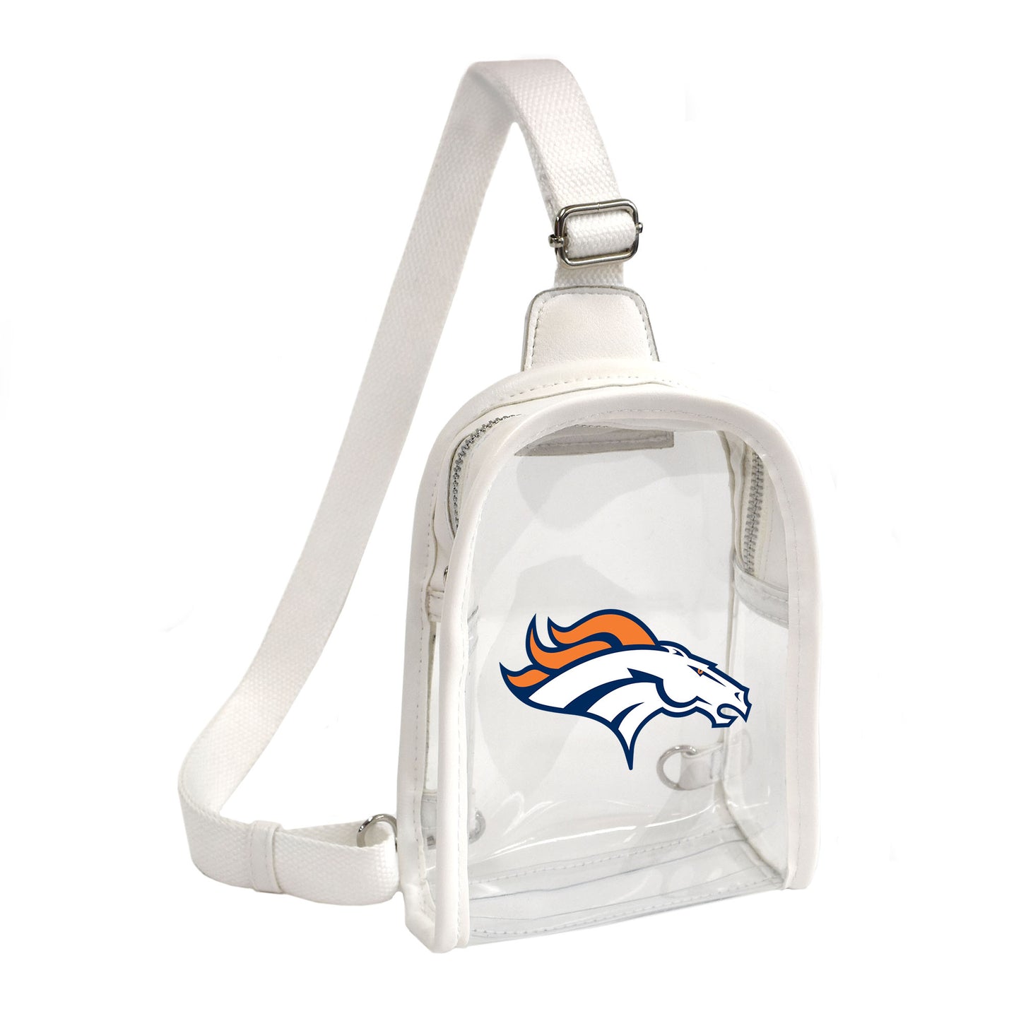 DENVER BRONCOS CLEAR STADIUM MINI SLING BAG