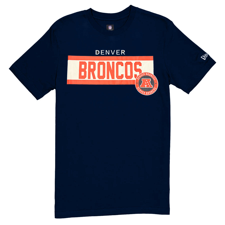 DENVER BRONCOS MEN'S 2024 NFL SIDELINE 3RD DOWN T-SHIRT - NAVY