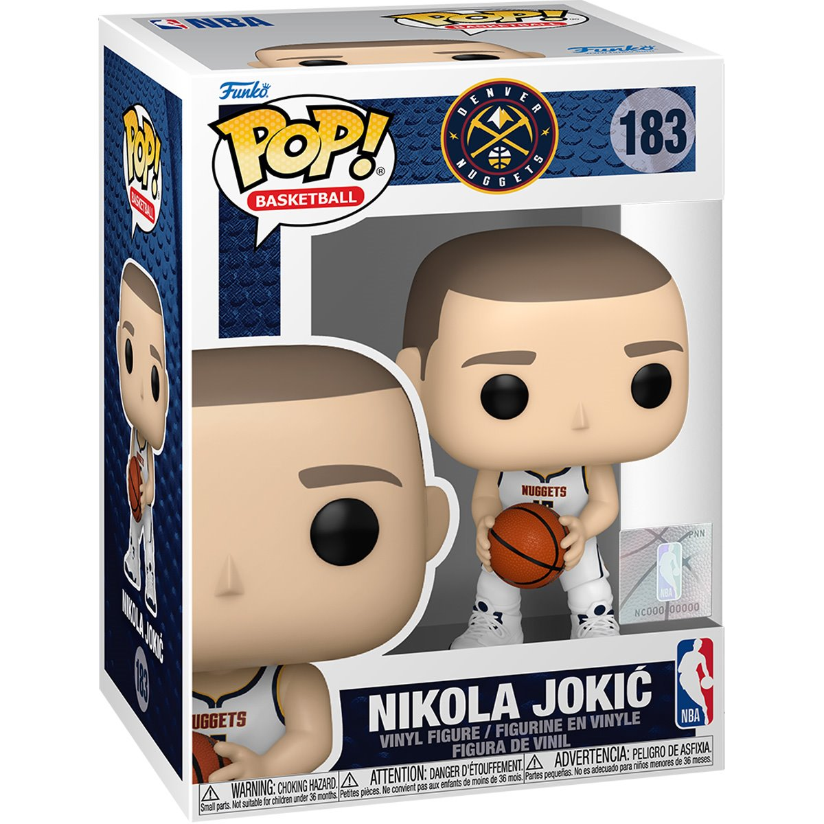 DENVER NUGGETS NIKOLA JOKIC FUNKO POP! VINYL FIGURE #260