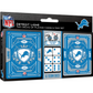 DETROIT LIONS 2-PACK CARD AND DICE SET