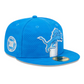 DETROIT LIONS 2024 NFL SIDELINE 59FIFTY FITTED HAT - BLUE