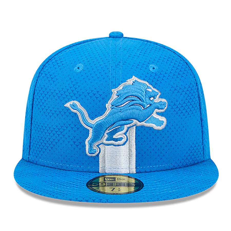 DETROIT LIONS 2024 NFL SIDELINE 59FIFTY FITTED HAT - BLUE