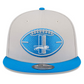 DETROIT LIONS 2024 NFL SIDELINE HISTORIC 9FIFTY SNAPBACK HAT - STONE/BLUE