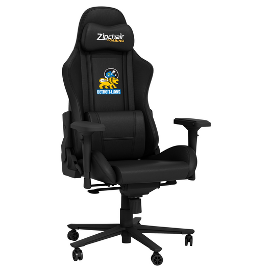 DETROIT LIONS XPRESSION PRO GAMING CHAIR WITH CLASSIC LOGO