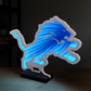 DETROIT LIONS LED INFINITY LOGO LIGHT