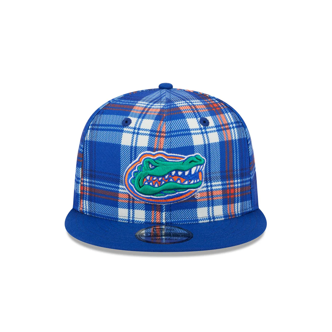 FLORIDA GATORS PLAID STATEMENT 9FIFTY SNAPBACK HAT