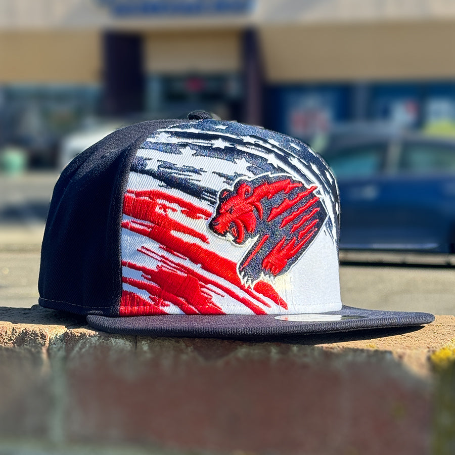 FRESNO GRIZZLIES 2022 4TH OF JULY 59FIFTY FITTED HAT