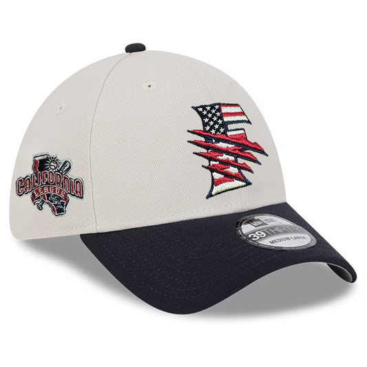 FRESNO GRIZZLIES 2024 MLB 4TH OF JULY 39THIRTY FLEX FIT HAT