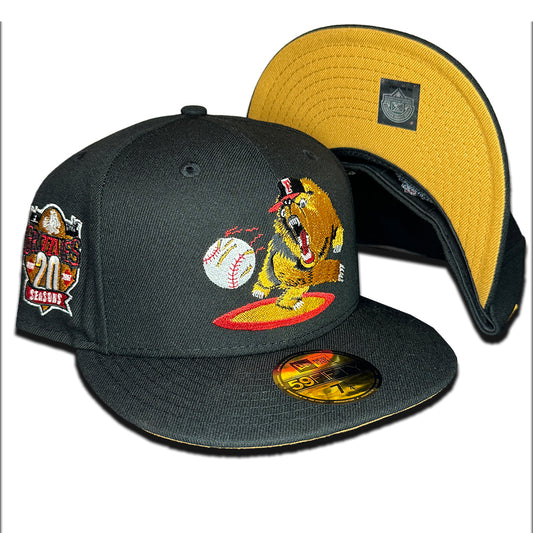 FRESNO GRIZZLIES PANAMA 20TH ANNIVERSARY 59FIFTY FITTED CUSTOM HAT