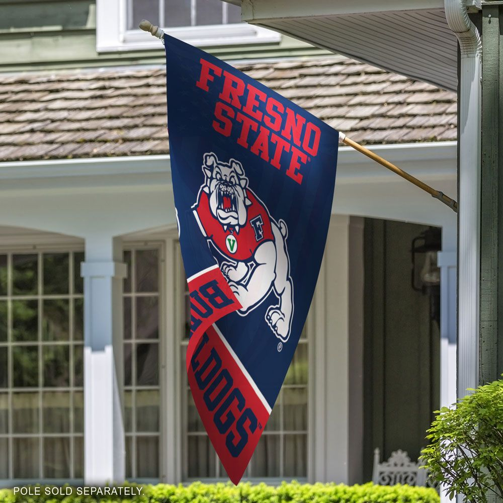 FRESNO STATE BULLDOGS 28" X 40" VERTICAL FLAG