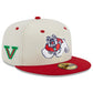 FRESNO STATE BULLDOGS CHROME VALLEY 59FIFTY FITTED CUSTOM HAT