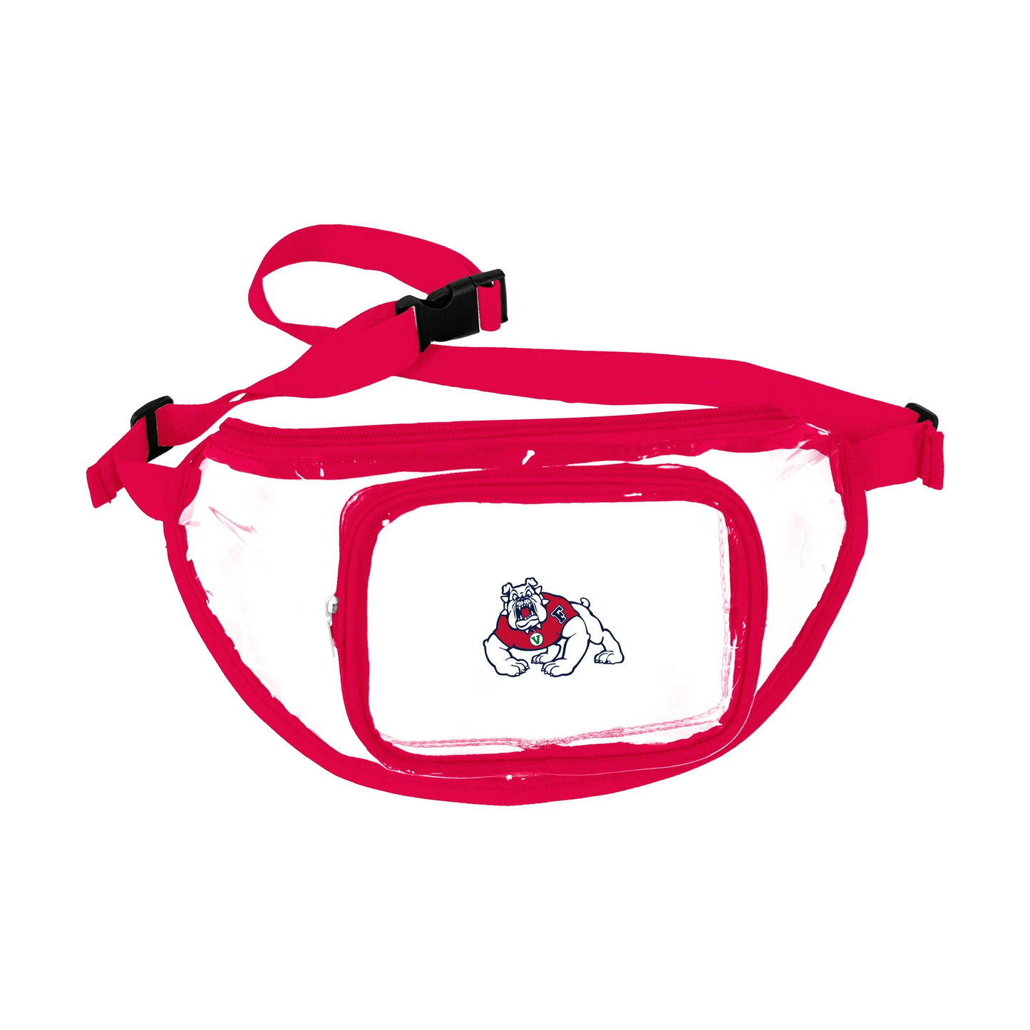 FRESNO STATE BULLDOGS CLEAR STADIUM FANNY PACK