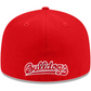 FRESNO STATE BULLDOGS EVERGREEN BASIC 59FIFTY FITTED HAT - RED