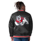 FRESNO STATE BULLDOGS MEN'S STARTER CLOSER REVERSIBLE SATIN JACKET