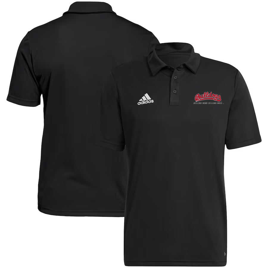 FRESNO STATE BULLDOGS MEN'S ENTRADA22 POLO - BLACK