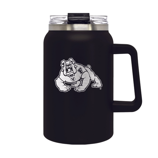 FRESNO STATE BULLDOGS THE COACH 50OZ INSULATED HYDRATION MUG - BLACK