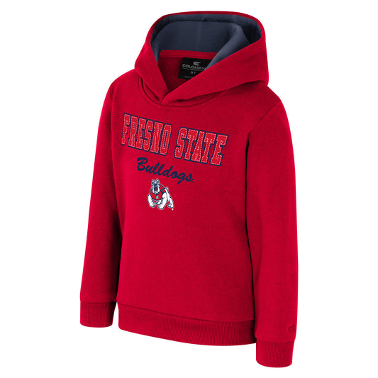 FRESNO STATE BULLDOGS TODDLER CENTAURI PULLOVER HOODED SWEATSHIRT