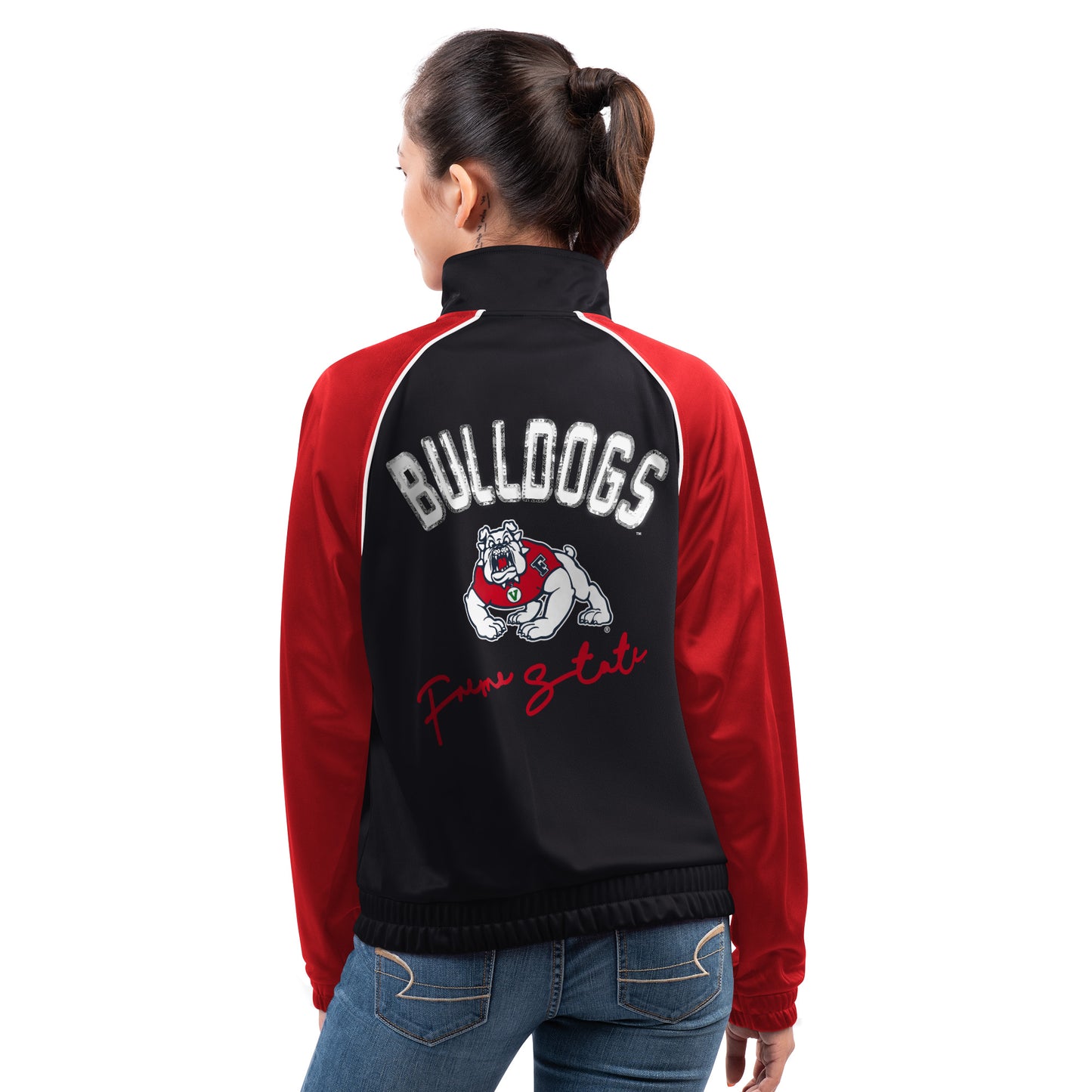 FRESNO STATE BULLDOGS WOMEN'S SHOW UP JACKET