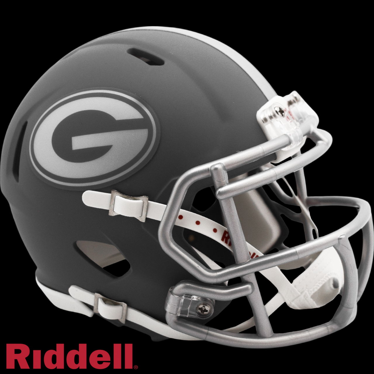 GEORGIA BULLDOGS RIDDELL MINI SPEED HELMET - SLATE