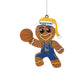 GOLDEN STATE WARRIORS ABS GINGERBREAD MAN IN UNIFORM ORNAMENT