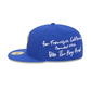 GOLDEN STATE WARRIORS TEAM VERBIAGE 59FIFTY FITTED HAT - BLUE