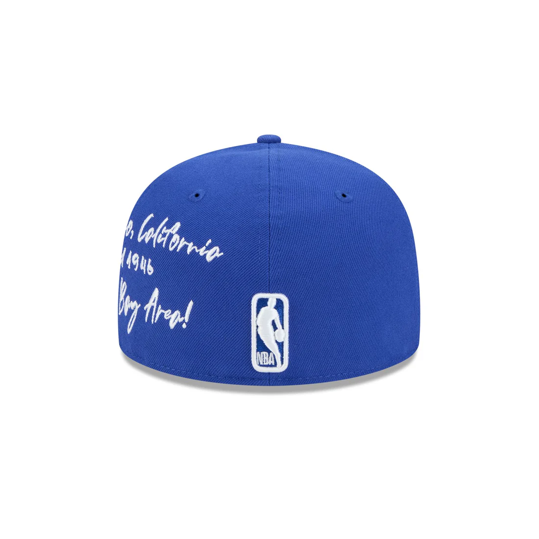 GOLDEN STATE WARRIORS TEAM VERBIAGE 59FIFTY FITTED HAT - BLUE