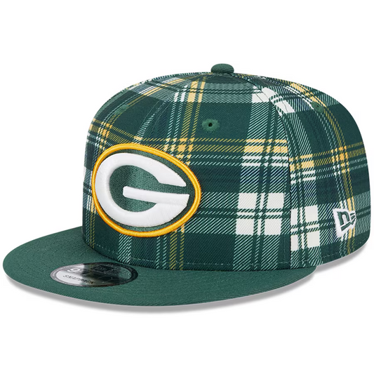 GREEN BAY PACKERS 2024 NFL SIDELINE STATEMENT 9FIFTY SNAPBACK HAT - GREEN