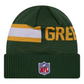 GREEN BAY PACKERS 2024 NFL SIDELINE WEATHER TECH CUFFED KNIT BEANIE